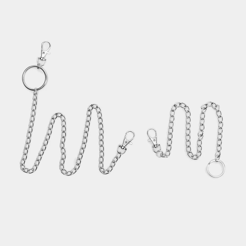 Цепочка для ключей в уличном стиле мужчин и женщин металлический хипстерский