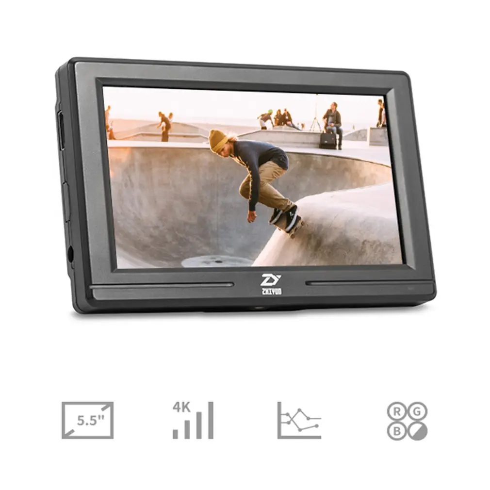 Zhiyun Crane 2 трансмаунт 5,5 дюймов дисплей монитор IPS Full HD 19201080 на поле камеры монитор поддерживает 4 K HDMI