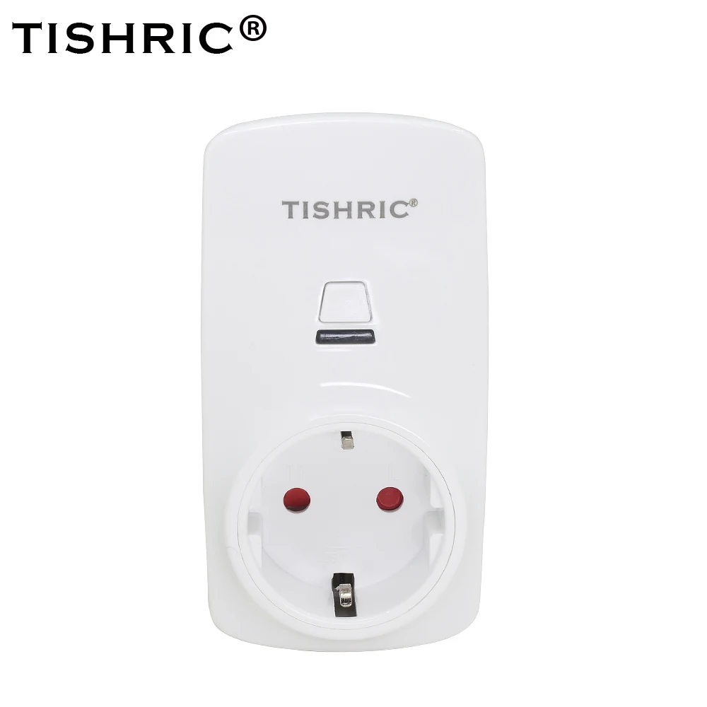 Tishric T30 10A WiFi умная розетка AU/FR/EU/UK/US Беспроводная штепсельная розетка основной умный переключатель поддержка Alexa Google IFTTT - Комплект: EU-F plug