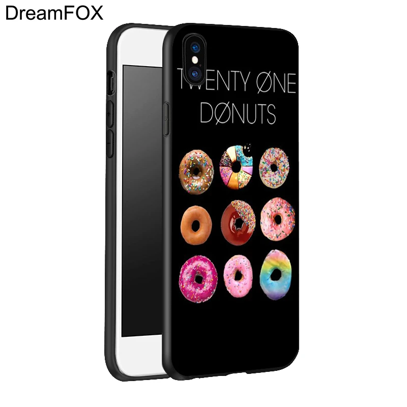 DREAMFOX L274 Twenty One Pilots черный мягкий силиконовый чехол из ТПУ для Apple iPhone 11 Pro XR XS Max X 8 7 6