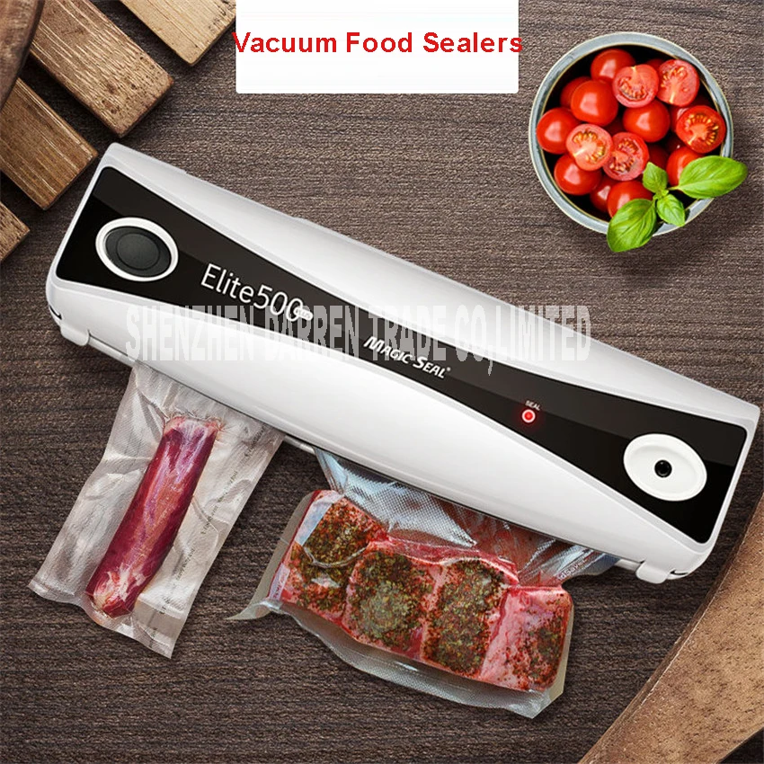 Full automatic vacuum sealing machine 220V Food Vacuum Sealer Machine Vacuum Packing Machine Film Container Food Sealer Saver