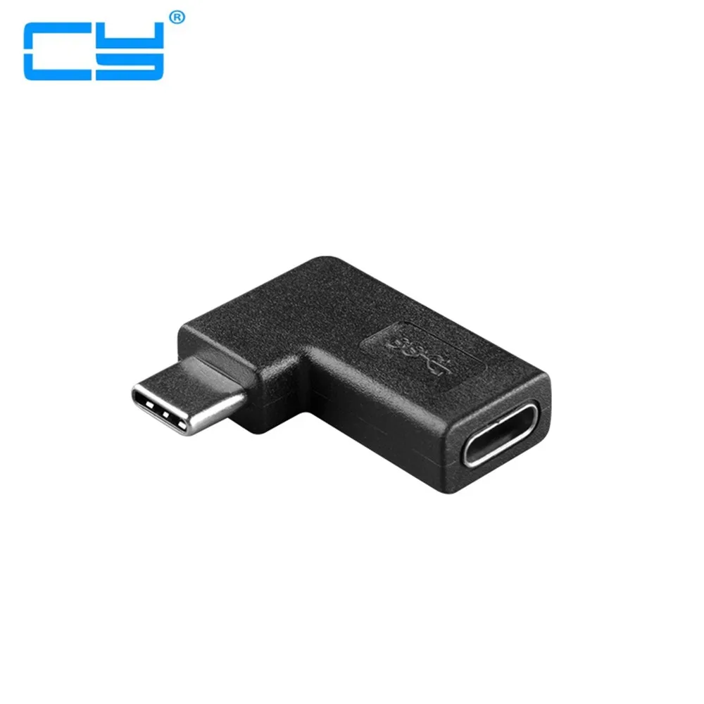 Переходник удлинитель для Galaxy S8 + Plus 90 градусов правый и левый угол USB type c 3 1|angle
