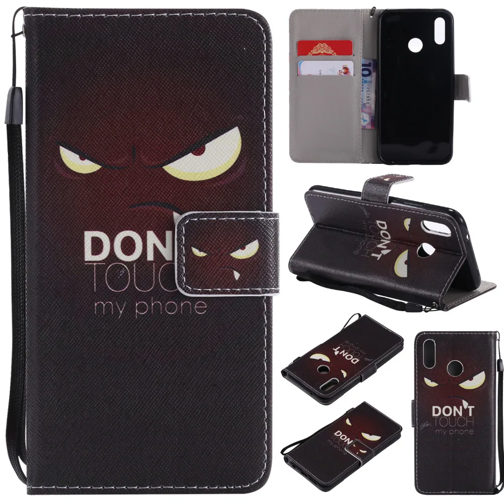 Кожаный чехол Vanuoxin для Fundas huawei P20 Pro/P20 lite, чехол для Coque huawei P20 lite, чехол с кошкой, флип-кошелек, чехол для телефона s
