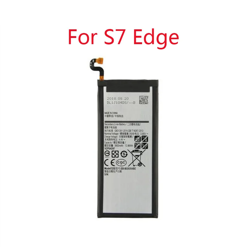 100% Новый оригинальный 3030mAh для Samsung GALAXY S6 G920 Edge G925 S7 G930 G935 литий ионный сменный
