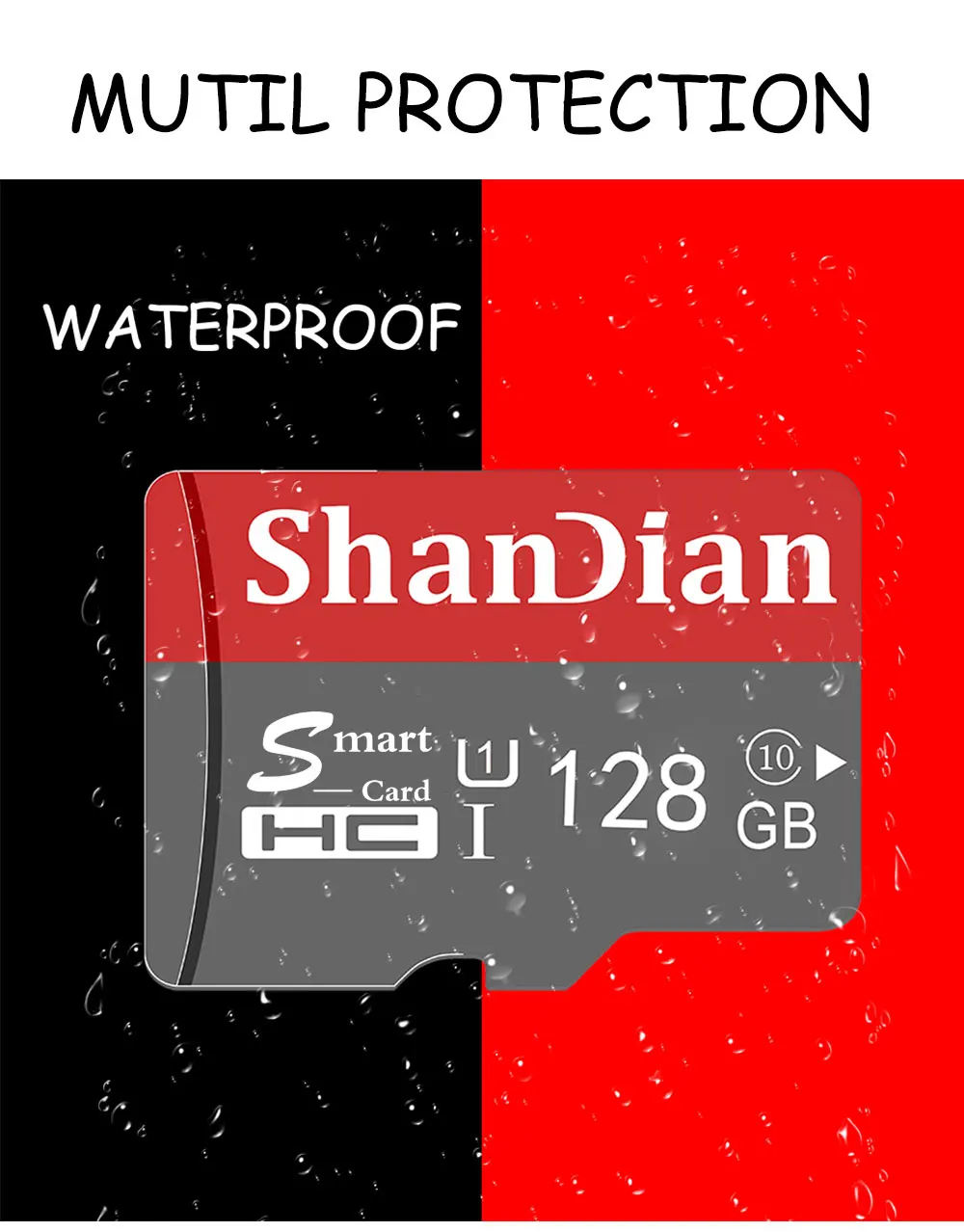 ShanDian оригинальная Смарт sd-карта 64 Гб класс 10 карта памяти SmartSD 8 ГБ 16 ГБ 32 ГБ TF карта SmartSDHC/SDXC Для смартфонов/планшетных ПК