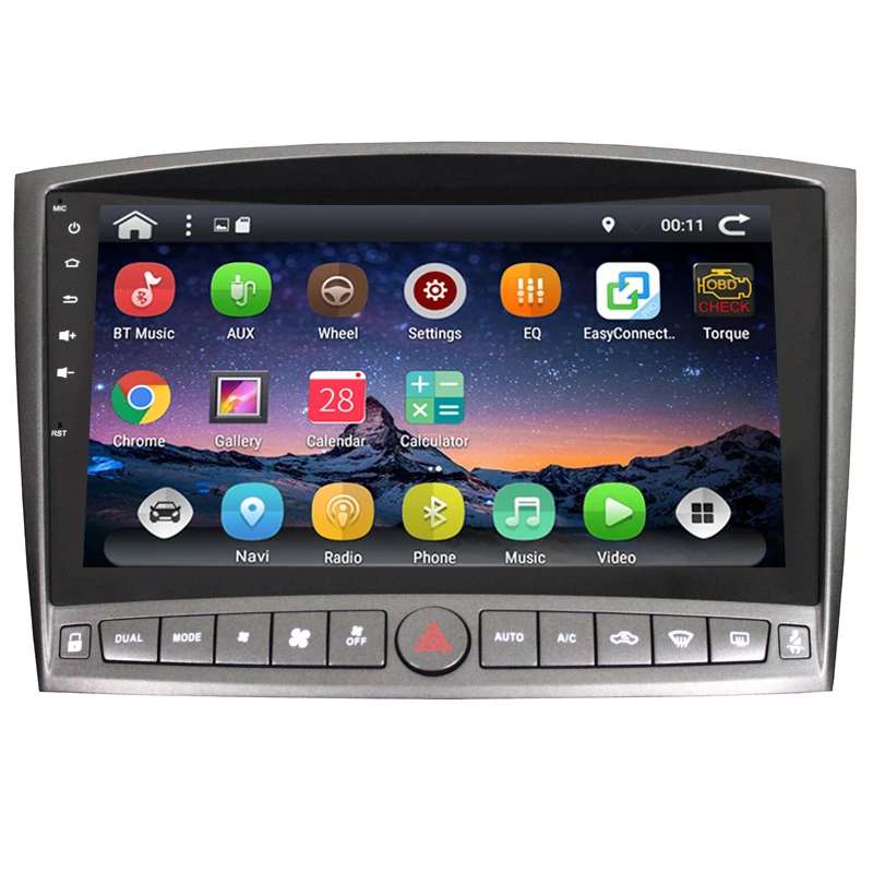 Android 6 0 четырехъядерный HD 1024*600 10 1 &quotбольшой экран автомобильный DVD GPS Радио стерео