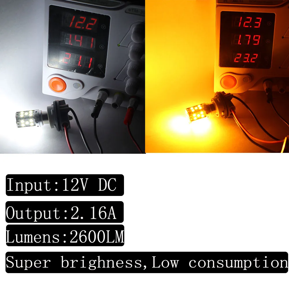 1 шт. P21W светодиодный 1156 BA15S PY21W BAU15S 3030 35SMD лампочки Canbus Бесплатная T20 7440 W21W