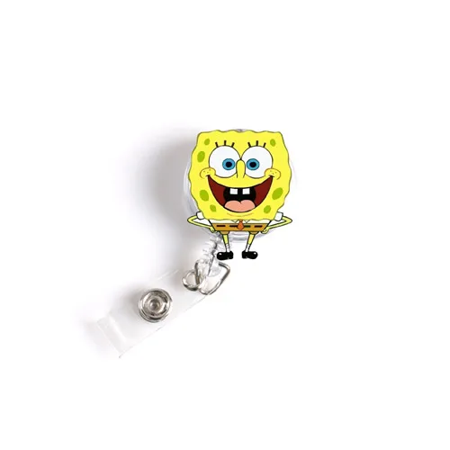 22 Дизайн 1 шт. выдвижной значок медсестры катушка клип милый мультфильм сердце Супермен медведь Корона студентов удостоверение личности IC значок держатель - Цвет: 22