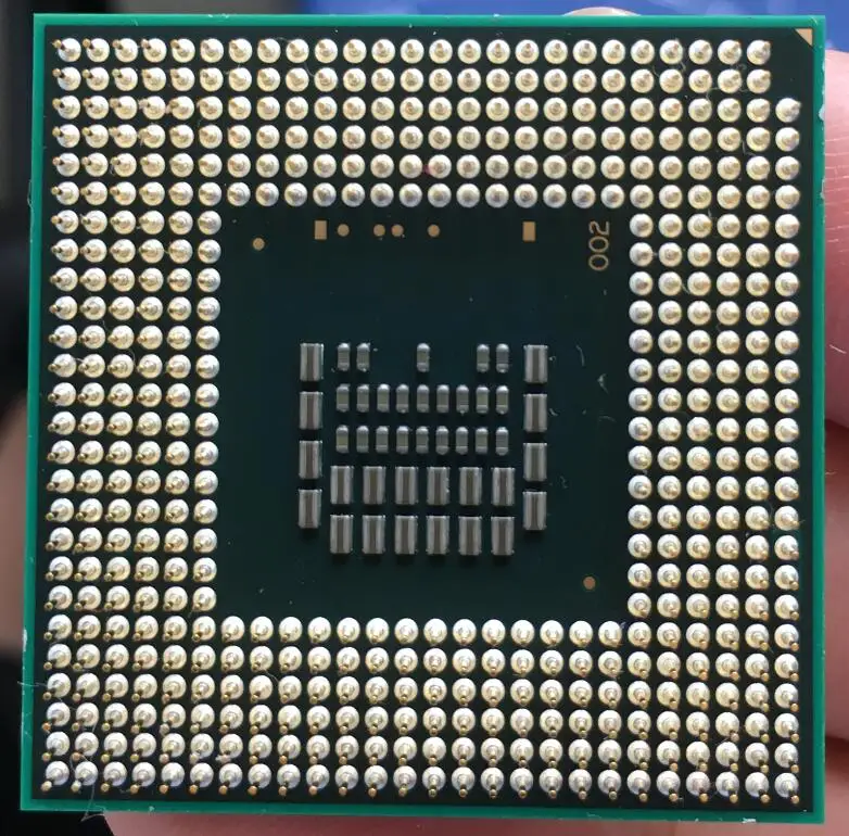 Процессор Intel Core 2 Duo T9300 CPU для ноутбука PGA 478 cpu исправно работает