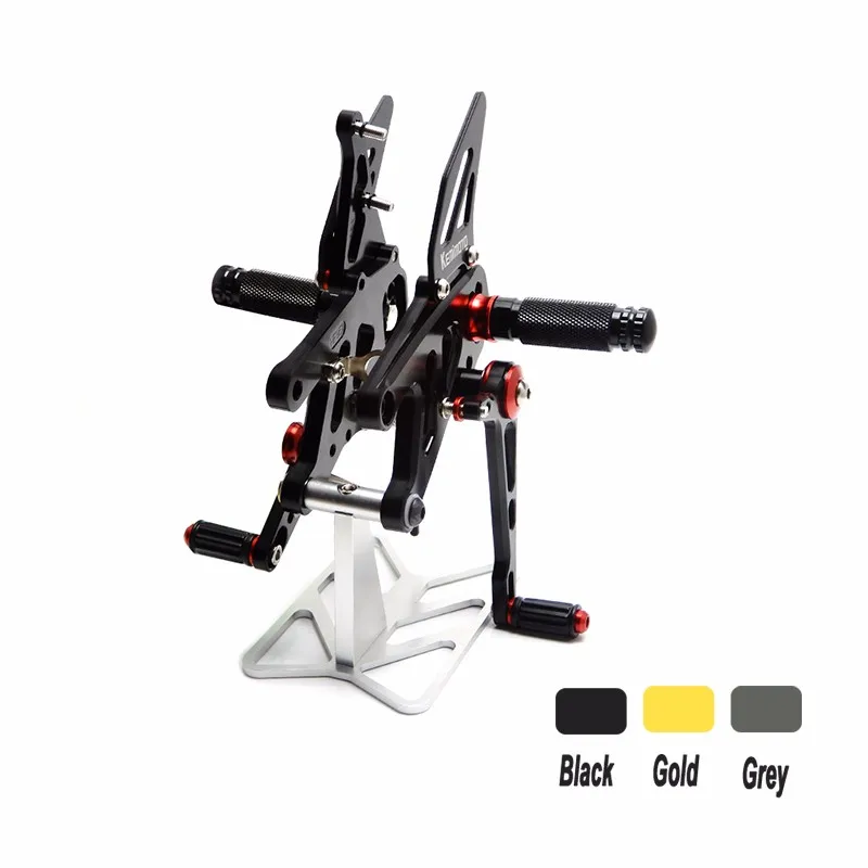 ЧПУ Регулируемая Rearset подножек сзади Наборы для ухода за кожей для Aprilia RSV4(r/фабрика) aprc ABS 2013 RSV 4 подножки