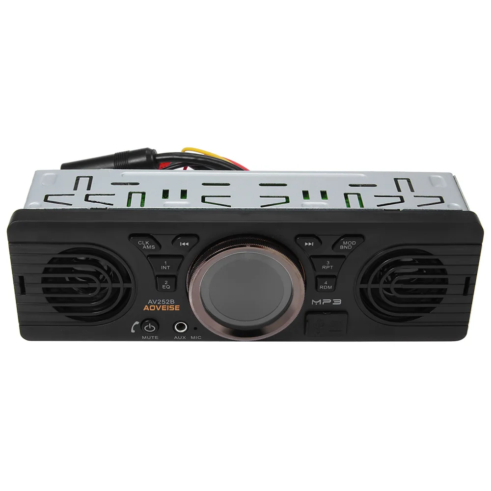 AV252B 12 V автомобильный радиоприемник с спикер Bluetooth 2 1 + EDR автомобиля MP3 аудио плеер