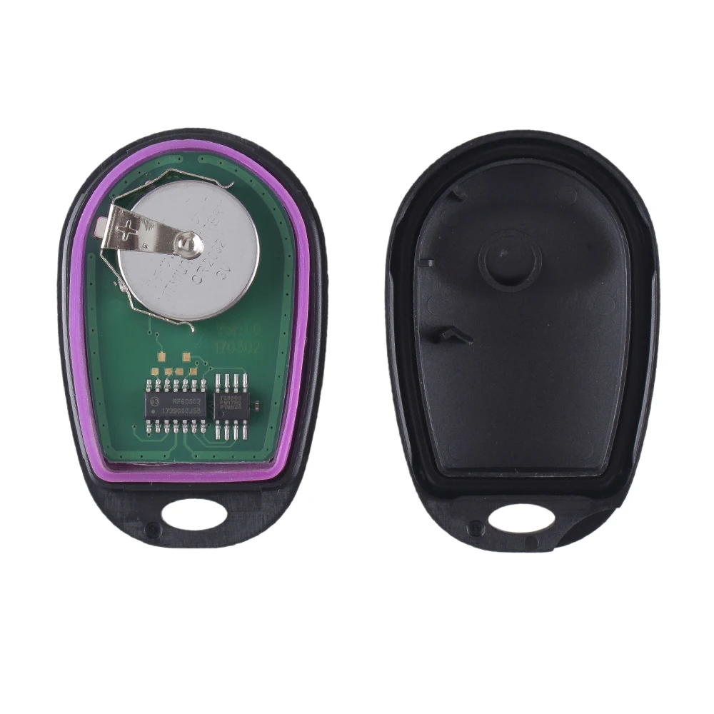 KEYYOU полный 3 кнопки дистанционный ключ-брелок от машины для Toyota Tacoma HIGHLANDER SEQUOIA Sienna, Tundra GQ43VT20T 315 МГц