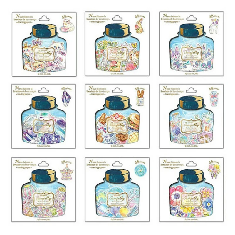 48 pcs/lot new Drift Bottle mini paper sticker package DIY diary decoration album scrapbooking | Дом и сад