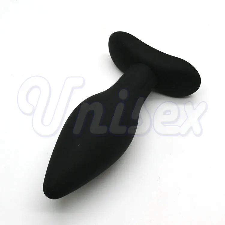 Черная мягкая силиконовая Анальная пробка сексуальные анальные игрушки для