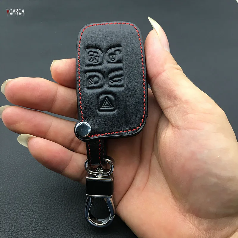Кожаный чехол для автомобильных ключей чехол-бумажник Land Rover Ranger sport Evoque Freelander 2