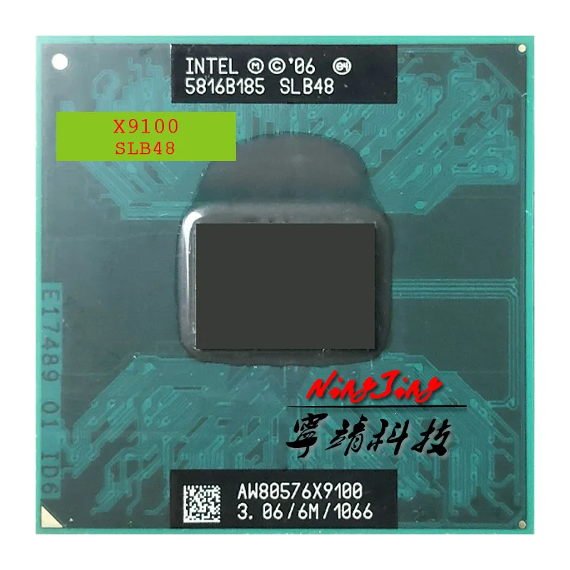 Двухъядерный процессор Intel Core 2 Extreme X9100 SLB48 SLGE7 3,0 GHz двухъядерный двухпотоковый Процессор 6M 44W Socket P