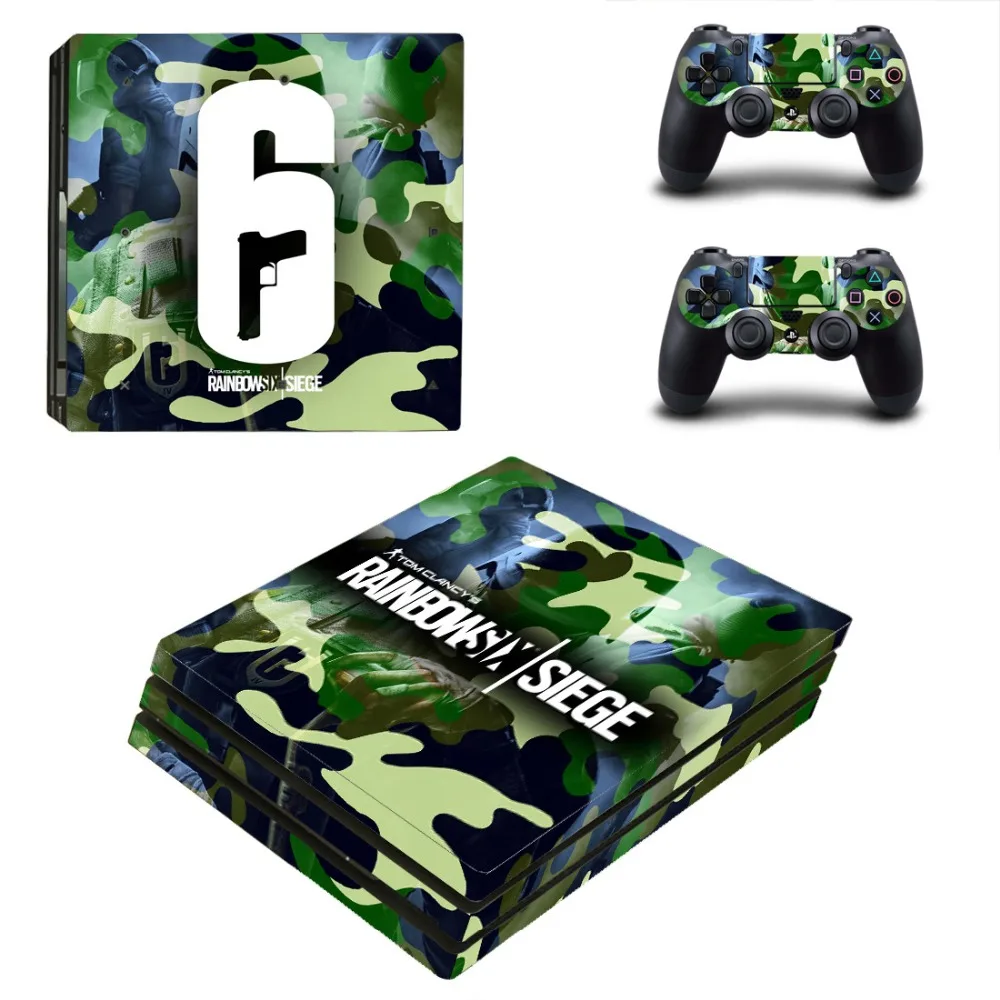 Tom Clancy's Rainbow Six Siege PS4 Pro наклейка для кожи для sony playstation 4 Pro консоль и контроллеры PS4 Pro наклейка s Наклейка