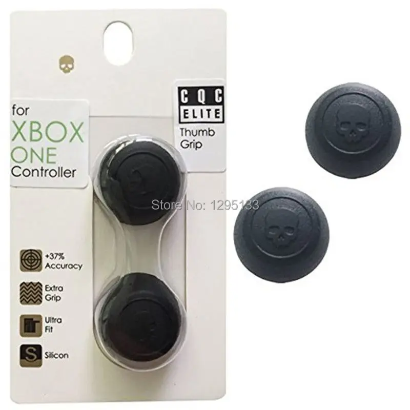 20 пар/лот Skull & Co. CQC Elite Thumb Grips джойстик Крышка для Xbox One беспроводной игровой