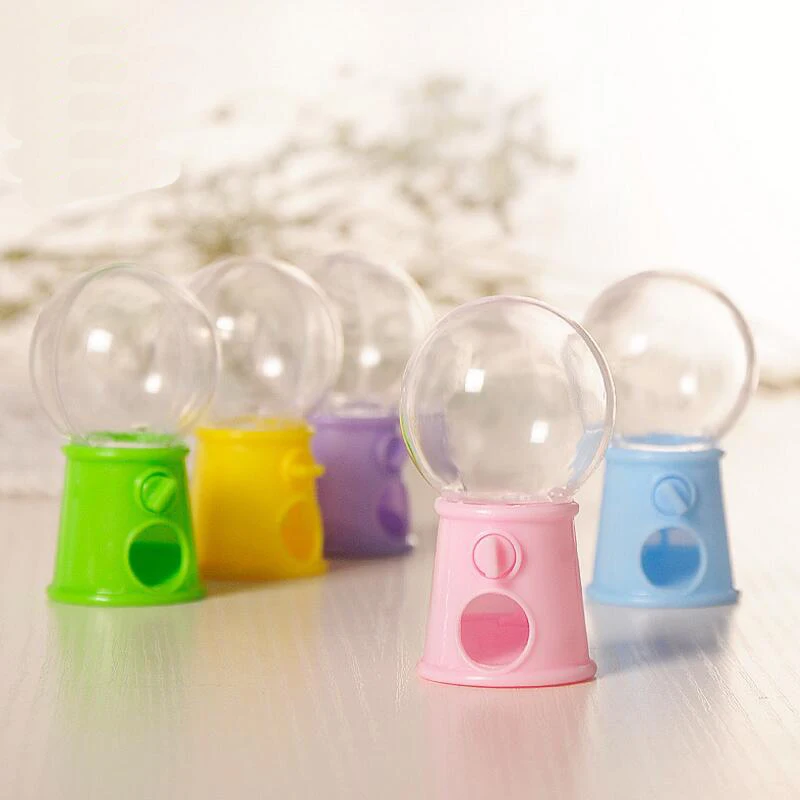 

12Pcs/set Creative Cute Light Bulb Candy Machine Mini Candy Box Baby Shower Birthday Party Favors Gifts Candy Boxes