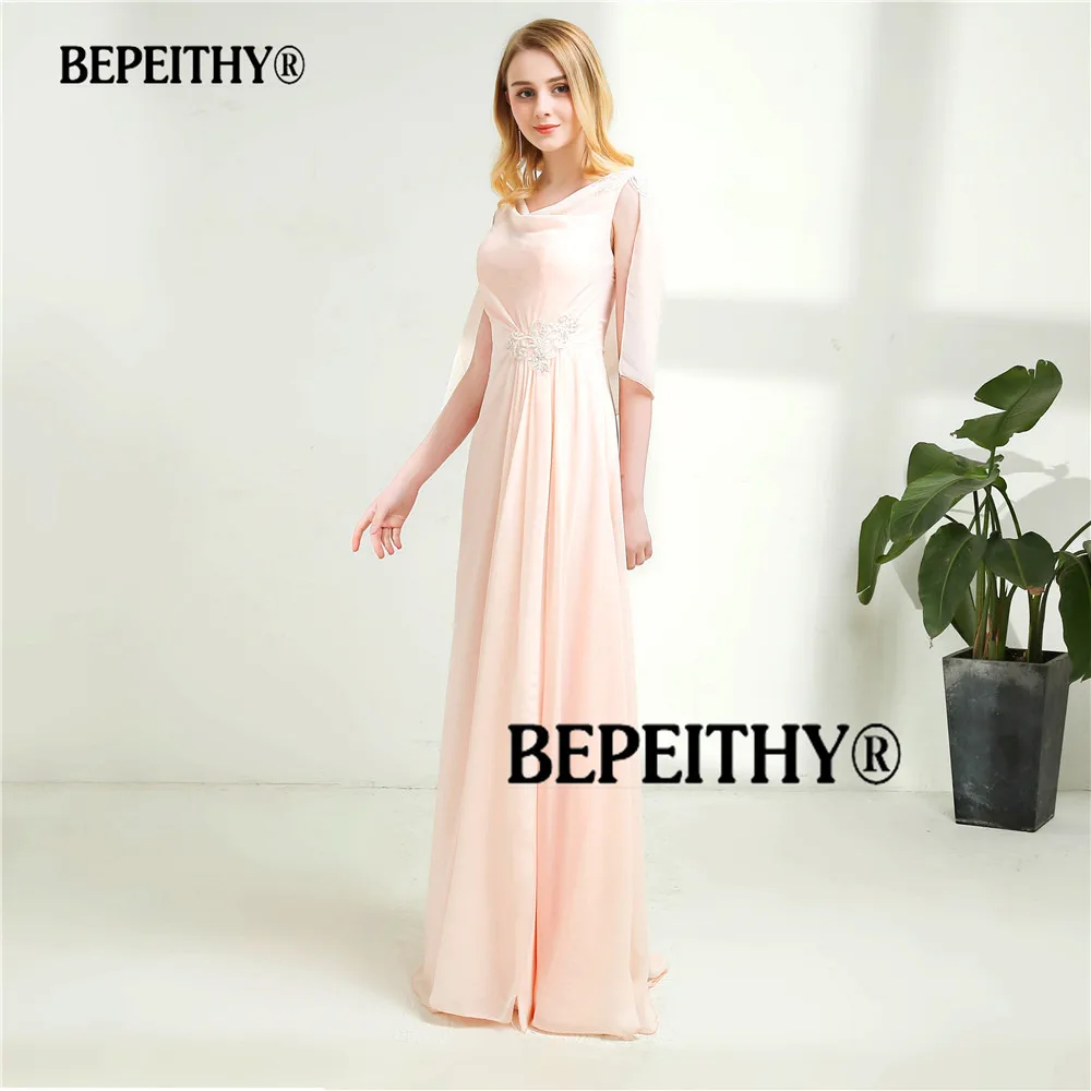 Vestido de festa длинное вечернее платье с шалью Новое поступление винтажное платье в пол без рукавов для выпускного вечера горячая распродажа