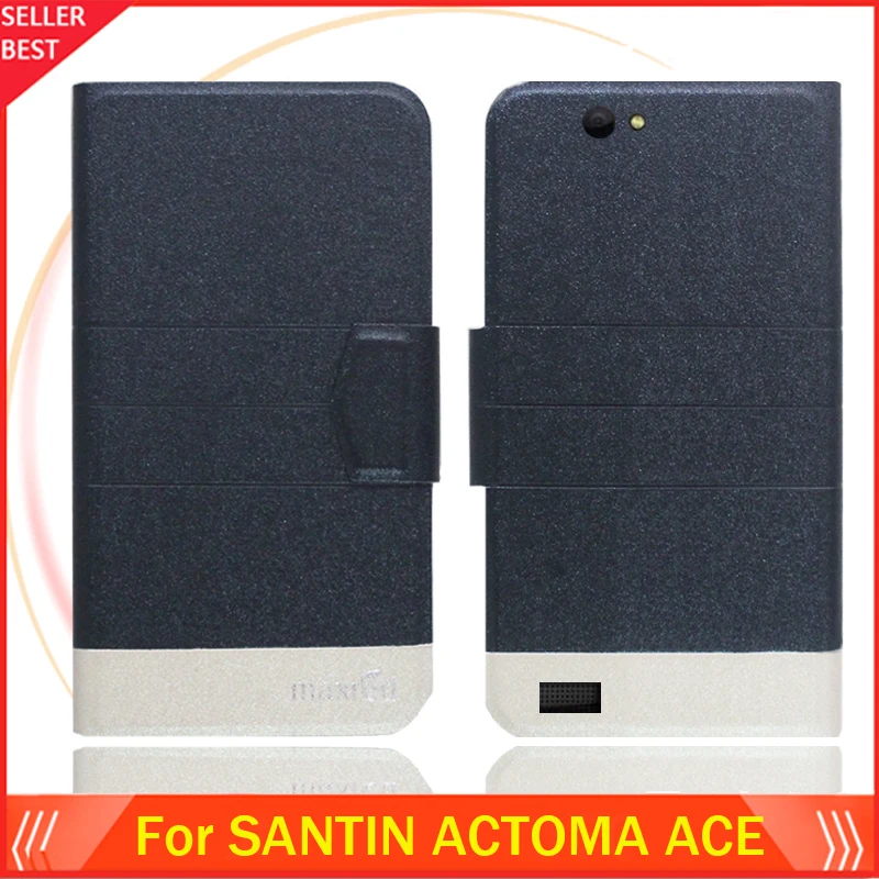 5 цветов Лидер продаж! Чехол SANTIN ACTOMA ACE кожаный чехол для телефона защитный с