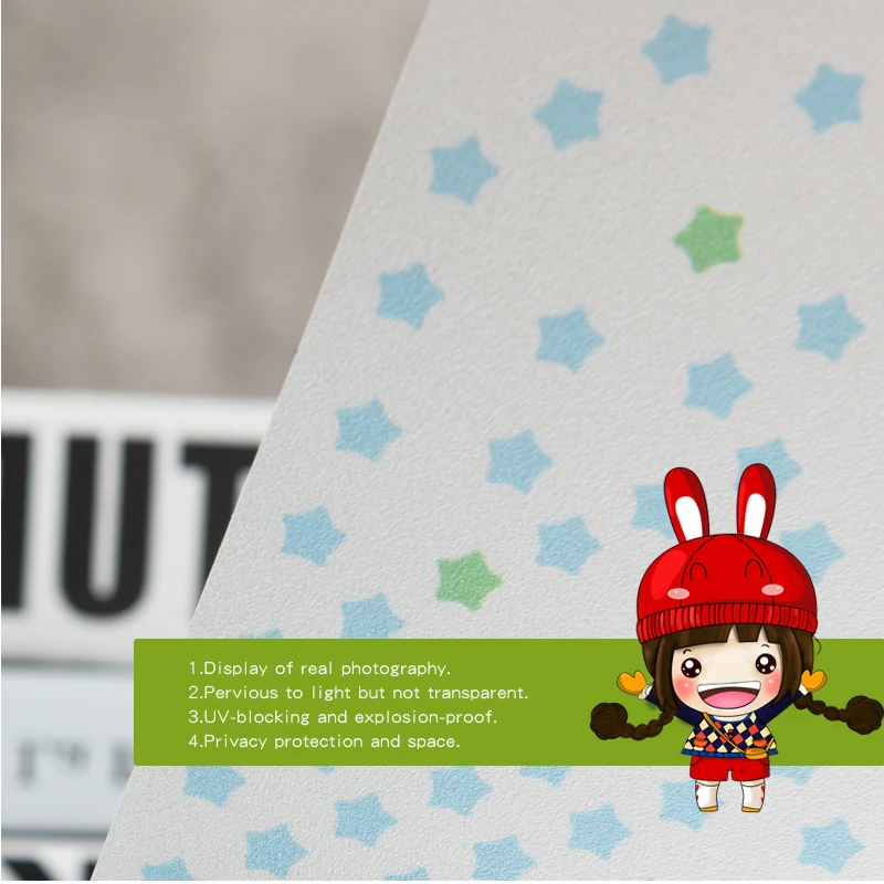 Новая креативная Трехцветная мозаика стеклянная пленка наклейка на окно