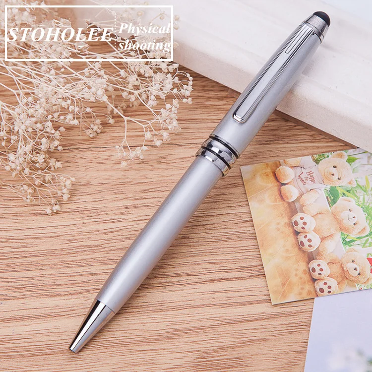 Шариковая ручка все металлические емкостные Ручки средний наконечник 0 7 мм