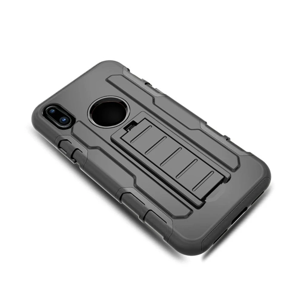 Задняя Броня чехол для Apple iPhone 8 Plus качественный антидетонационный из ТПУ