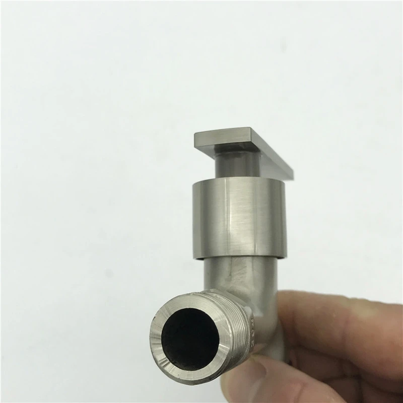 G1/2 ''кран для стиральной машины, кран для ванной из нержавеющей стали 304, кран для воды с начесом, настенный наружный садовый смеситель