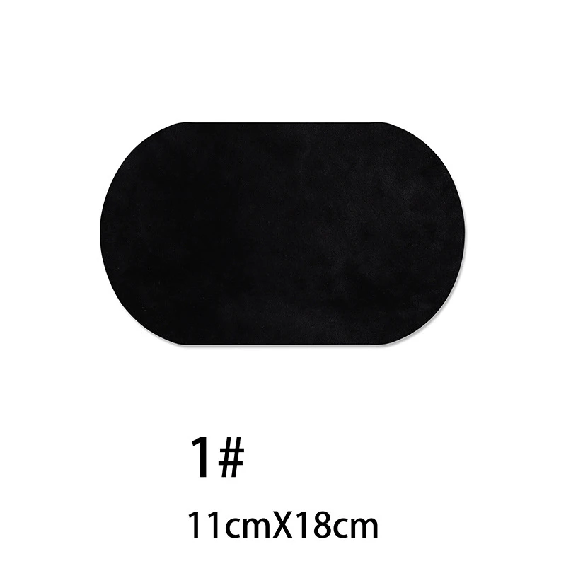 

Prajna Clothing Patches Iron On Sweater Coat Elbow Knee Patch For Clothing Repair Appliques Elliptical Sleeves DIY Free Cutting