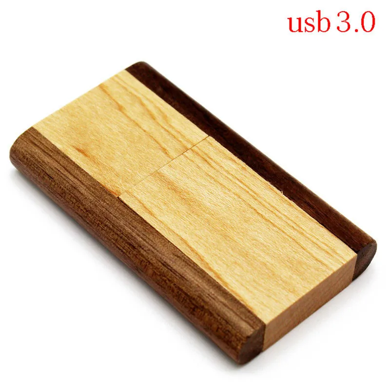 Свадебные подарки деревянный USB флэш накопитель грецкий орех 3 0 логотип