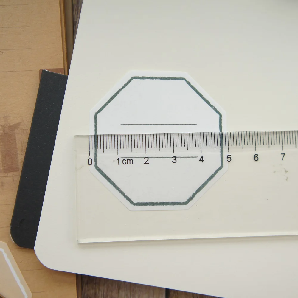 30 шт. DIY шестиугольник с написанной линией дизайн бумаги как оригинальное творчество бумага фон Скрапбукинг планировщик использование может написать