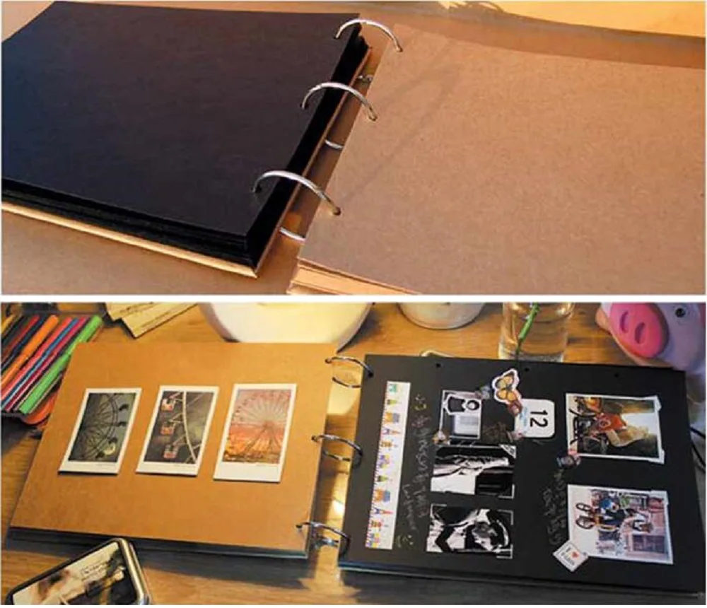 10 дюймов DIY Фотоальбомы скрапбук Винтажный стиль искусство ручной работы 30 карт фотоальбом для влюбленных свадебные наклейки Скрапбукинг
