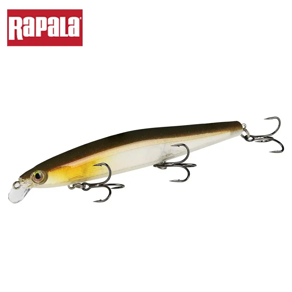 Rapala MAXRAP, длинная Приманка Minnow MXLM12, 120 мм, 20 г, глубина 1,2 м, искусственная жесткая приманка с крючками VMC, подходящая для литья