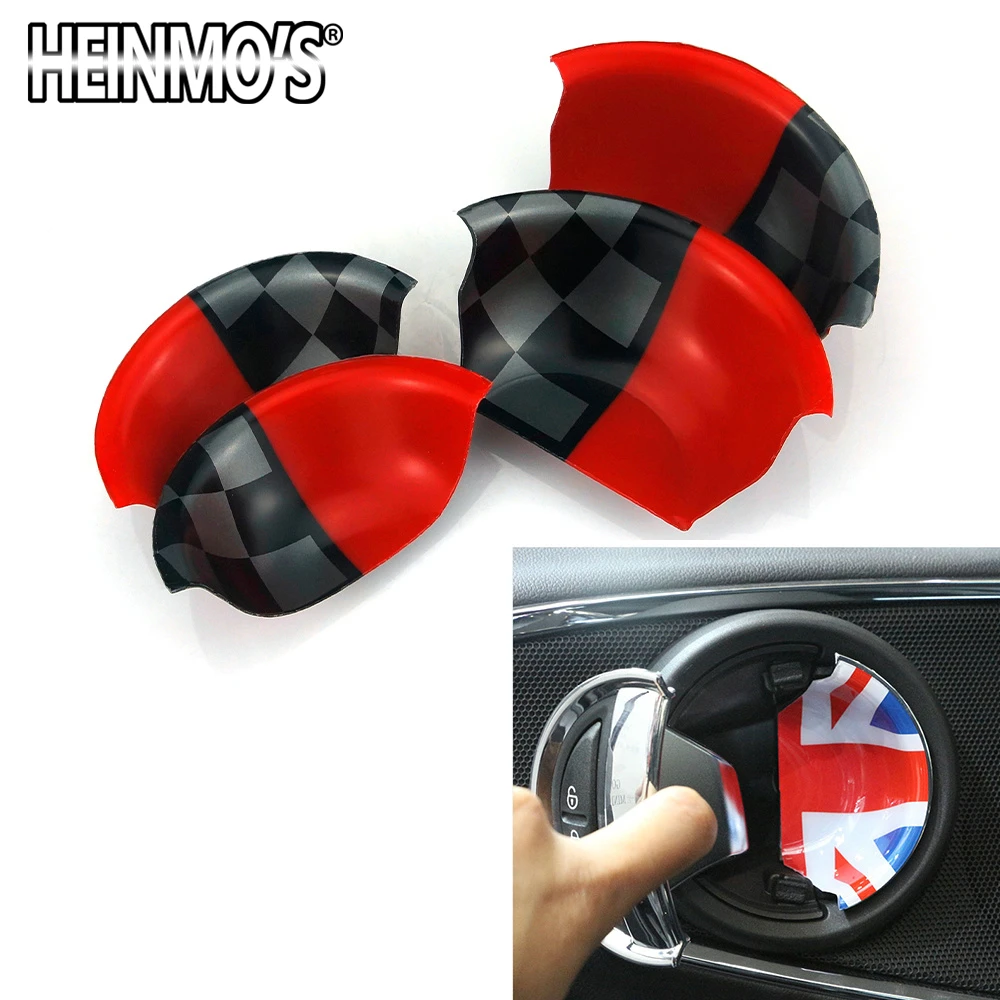 Наклейки для MINI Cooper F56 F54 F55 F60 Countryman, автомобильные наклейки для MINI Cooper, аксессуары для дверных ручек, наклейки для MINI F56