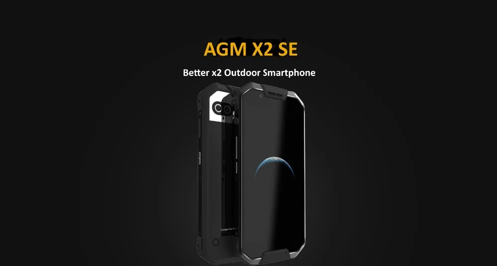 AGM X2 SE IP68 водонепроницаемый мобильный телефон 5," FHD 6 ГБ ОЗУ 64 ПЗУ Qualcomm MSM8976SG Восьмиядерный двойной 12 МП камера 6000 мАч NFC