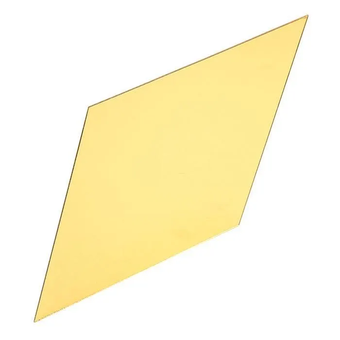 Closet etc Decoration Gold DIY Doors Acrylic Shape Decal Living Mirror Wall Walls Windows Bedroom 3D Diamond Room Sticker | Дом и сад