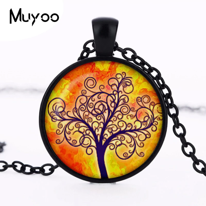 Новинка 2017 винтажное ожерелье в виде дерева искусственное стеклянный кабошон