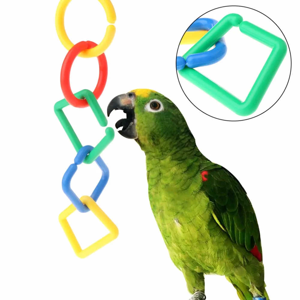 

Parrot Pet Hanging Toy Suspension Bridge Chewing Toys Bird Swings Cage Sticks Bird Toys