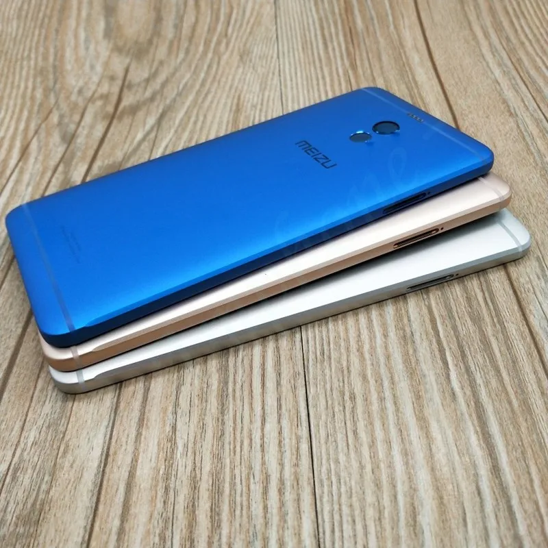 Новые запасные части Задняя крышка батареи для MEIZU M6 Note корпус двери+ камера вспышка Замена объектива+ боковые кнопки+ Sim лоток