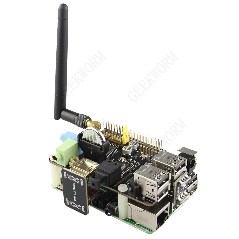 Raspberry Pi X200 DAC аудио Плата расширения адаптер Набор для Raspberry Pi 3 Model B+ Plus/3B/Pi 2B/B