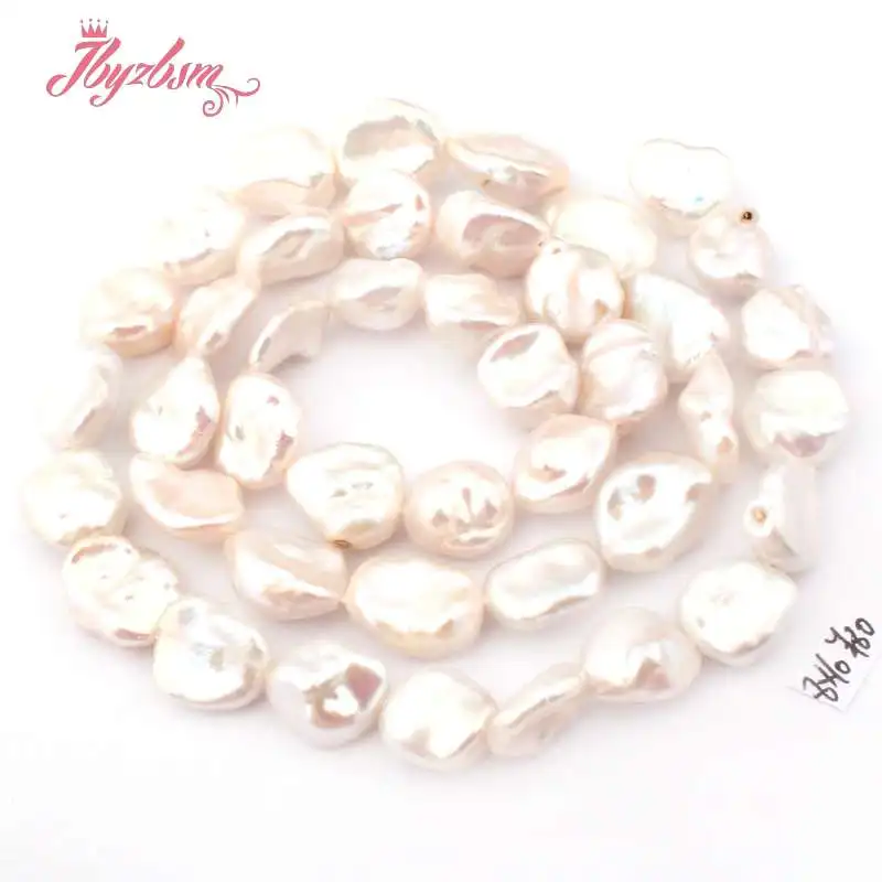 Бисер из белого пресноводного жемчуга 8x10 мм бесплатная доставка|beads for diy|stone