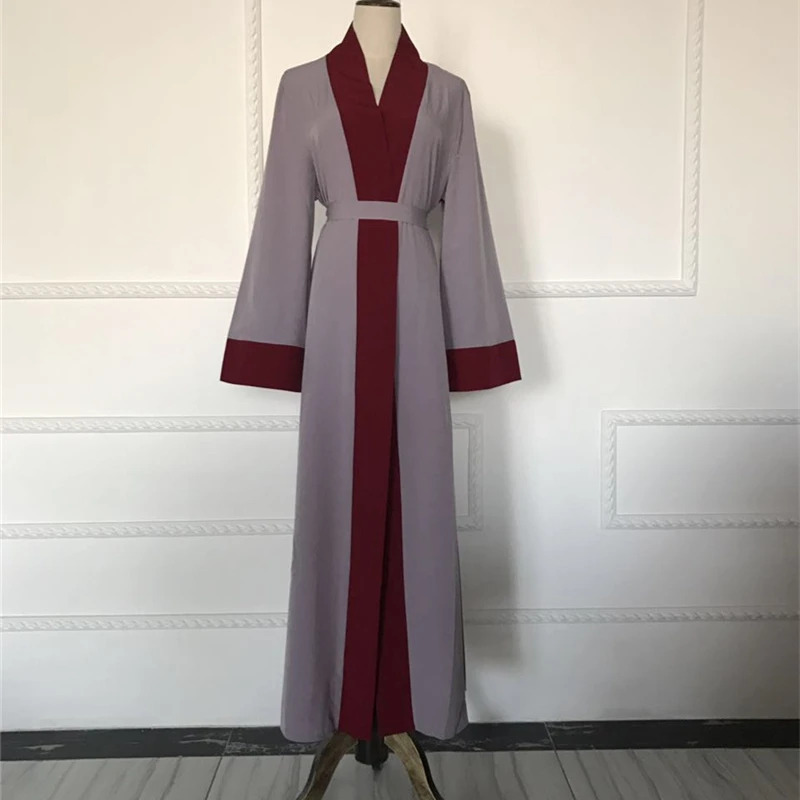 Лоскутное мусульманское платье Abaya в Дубае 2020 Брендовое Повседневное кафтан
