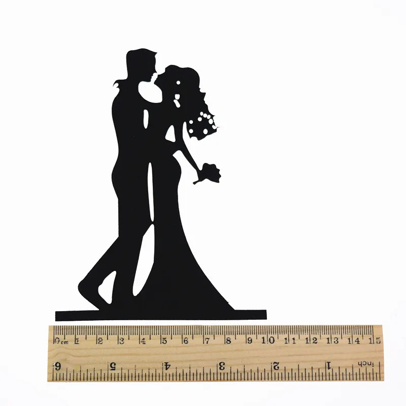 Черные флаги для торта Mr &amp Mrs Kiss Love Kids дня рождения кекса свадьбы юбилея невесты