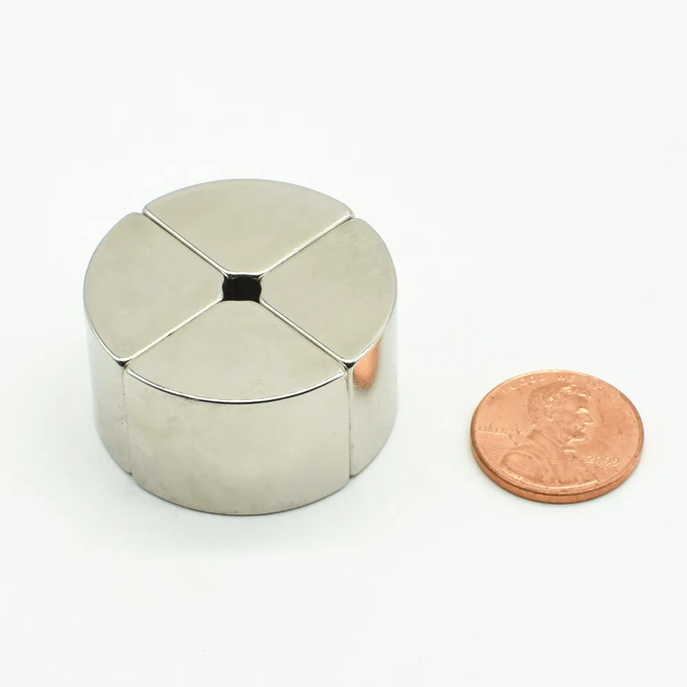 N45H NdFeB дуговой сегмент OR15xIR2x90deg.x16 мм магнит двигателя для генераторов ветряная
