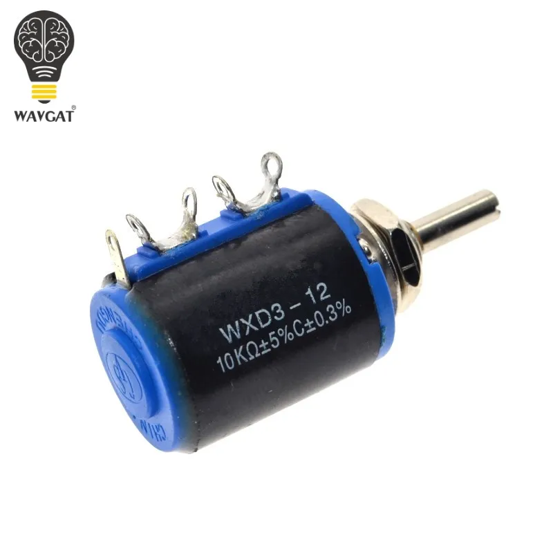 2 шт WAVGAT WXD3 12 10K 103 ohm Precision multi turn потенциометр с регулируемым сопротивлением