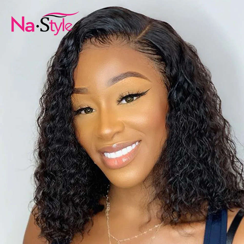 Влажные и волнистые человеческие волосы кружевные передние парики виргинские