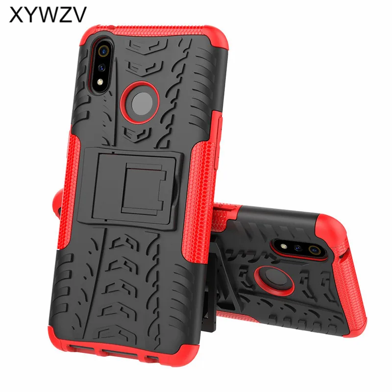 OPPO Realme 3 Pro Case Shockproof Cover Armor Soft PU Silicone Hard PC Phone For Back X Lite |