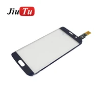 5pcs lcd touch screen panel replacement for samsung galaxy s7 edge g935 g935t g935f s6 edge front outer glass lens jiutu