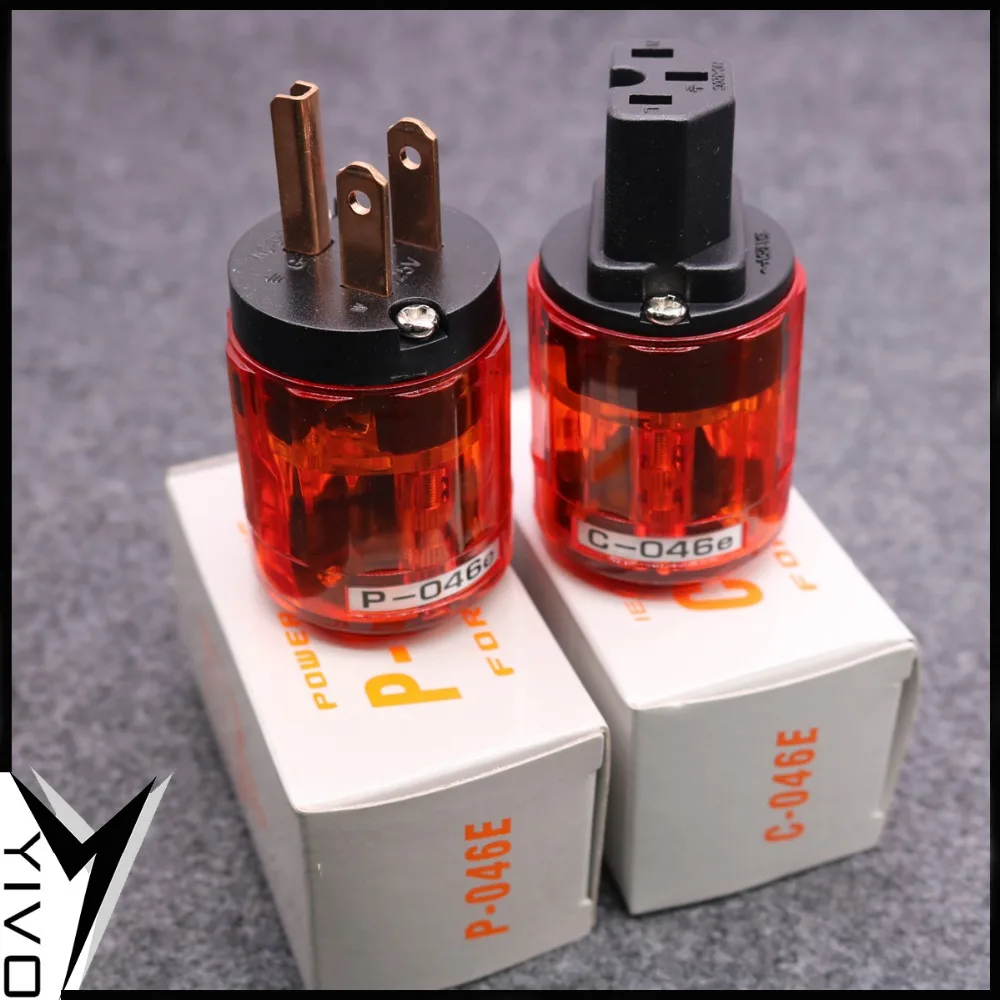 P 046 C Guangzhou YIVO OEM DIY оранжевый цвет красная медь Электрический Штекерный гнездовой